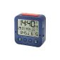 Radio-alarm clock bingo TFA 60.2528.06 blue 2 alarms Wetterladen Edition