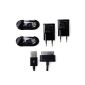 XCSOURCE 2 USB Sync Data and Charge + Wall Charger for Samsung ...