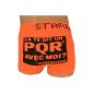 Boxer Shorts, Neon Orange and Black, That tells you a PQR ... (Clothing)