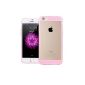 @ November GO® Shell Transparent soft gel with glitter effect (top and bottom) for iPhone 6 (Light Pink) (Wireless Phone Accessory)