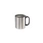 Stainless steel cup Thermo cup Insulated stainless steel cup with lid 0.28 l (household goods)