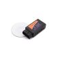 Bluetooth OBDII OBD2 Diagnostic Scanner Scan tool check Engine Light CAR CODE READER for ELM327 (Automotive)