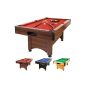 5 ft pool table Trendline, 3 different colors, solid version + Accessories (2 x cue, ball set, triangle, chalk, brush) Pool 5 feet (Misc.)