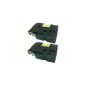 PCFX Germany 2 X Schriftbandkassette, alternatively, compatible.  with Brother - TZ631 / TZ-631 black on yellow - for P-Touch PT-310 (Office supplies & stationery)