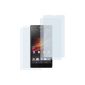 2 + 2 x mumbi Screen Protector Sony Xperia Z protector (2 x 2 x BACK BEFORE and protector) (Electronics)
