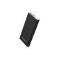 iHarbort® 10000mAh External Battery provided with the 2 Outputs Ports 2.1A Portable Charger for Lumia smartphones, iPhone 6 Plus, iPhone 5S, iPad Air 2, Samsung Galaxy S5 and Other Smartphones, Android Tablets (10000mAh, Black) (Electronics )