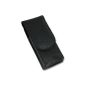 Timor razor for travel case in Black Leather (Health and Beauty)