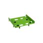 Sharkoon SSD mounting frame / mounting frame 5.25 BayExtension, green for up to four SSDs (Accessories)
