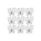 50St.  Butterflies deco for wedding - white (household goods)