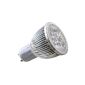 IDACA 4 x GU10 LED Bulb 5W 5LED LED Lamp Cool White (Kitchen)
