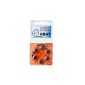 60 St. high-performance hearing aid batteries type 13 / ORANGE - Made in Germany (Electronics)