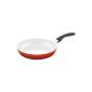 Culinario 051 563 Frying pan ø 28cm with induction bottom, red / white (household goods)