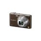 Panasonic DMC-SZ3EG T Lumix Digital Camera (6.9 cm (2.7 inch) LCD screen CCD sensor, 16.1 megapixels, 10x opt. Zoom, 90MB internal memory, USB) chocolate (Electronics)