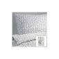 IKEA Bedding Set KRAKRIS 240x220 white / gray