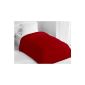 Sun Tan 633707 Red Cotton Duvet Cover 200 x 140 cm (Housewares)