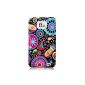 YOKIRIN Flower TPU Case Cover Black Cover for Samsung Galaxy S 2 S II I9100 mobile phone Case Cover Case Shell (jellyfish) (Electronics)