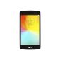 LG L Fino (L70 +) 3G Smartphone Unlocked (Screen: 4.5 inches - 4 GB - Android 4.4 KitKat) White (Electronics)
