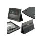 iGadgitz 'Portfolio' PU Leather Case Black for Acer Iconia Tab A500 A501 10.1 Android Tablet 16GB 32GB (Personal Computers)