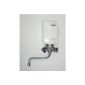 PERFECT small water heater 3.5kW electronically with fitting