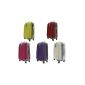 JustGlam - hand luggage Ormi 6802 Trolley ABS polycarbonate 4 wheel drive suitable for low cost flights