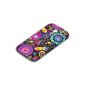 ZeWoo TPU Cover - NN001 / Colorful ocean jellyfish - for Moto G 2nd Generation Silicone Case Cover Case (NOT FOR Moto G 4.5 inches) (Electronics)