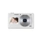 Samsung DV150F smart digital camera (16.2 megapixels, 5x opt. Zoom, 6.9 cm (2.7 inch) LCD screen, image stabilization, DualView, WiFi) White (Electronics)