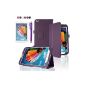 SAVFY® 3in1 Deluxe PU Leather Case for Samsung Galaxy Tab on August 3 