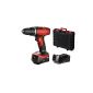 Einhell TH-CD 14.4-2 2B Li Cordless Drill, 14.4 V, 1.3 Ah, 2 courses, 33 Nm, 2nd battery in the boot (tool)