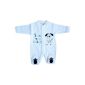 Baby Bodysuit Dalmatian Nicki White-Blue Gr.  50/56 (Textiles)