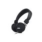 Dark Iron 852 stereo headset with inline mic, noise isolating headset for smartphones / Laptop / MP3 / 4 (Black) (Electronics)