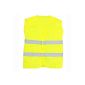 Neon yellow safety vest || Marc & Mark - sizes up to 10 XL (Textiles)