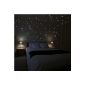 Wall Kings WK-10975 250 stars and shooting stars on starry sky wall sticker, Glow in the dark and bright (household goods)