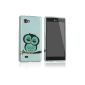 tinxi® Design Silicone Protective Case for LG P880 Optimus 4X HD Case TPU Silicone back shell protective sleeve Silicone Case light green owl owl Kuaz Owl (Electronics)