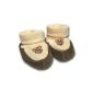 pantau.eu Baby Shoes Bootees Taufschuhe Babyschühchen Nicki 0-3 months (Textiles)