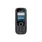 Nokia 2323 classic mobile phone (GPRS, Bluetooth, E-Mail) black (Electronics)