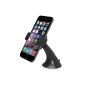 iOttie Easy View Car Mount for iPhone 4S / 5 / 5S / 5C / Smartphone Black (Wireless Phone Accessory)