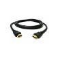 HDMI CABLE OR FULL HD 3D BLU RAY PS3 XBOX 1.4 LCD PLASMA 1920x1080P 2m (Electronics)