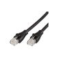 AmazonBasics Ethernet patch cable, RJ45, Cat6, 7.6 m (personal computer)