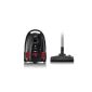 Philips FC8454 / 01 PowerLife vacuum cleaner (with bag, 2,000 watts, operating radius 9m, incl. Parquet brush), black / red (household goods)