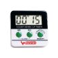 Winware - Electronic timer Kitchen / Cooking / exercise / sports (minutes and seconds) - Lightweight and easy to use, magnetic magnet to the back, large size characters and audible alarm.  (Batteries included).  (Others)