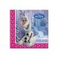 The Queen of the Snows 20 Disney- paper towels Olaf - Frozen (Toy)