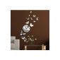 OrrOrr Modern Wall Design Wall Decal Decoration Watches NEW mirror Gift # 8