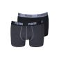 PUMA Men's Boxer Basic Boxer Short underpants anthracite melange 030 - M 4 Pack (Misc.)