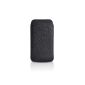 KD Essentials iPhone 4 / 4S Real Leather Case black Slimdesign (Accessories)