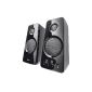 Trust Tytan 2.0 speakers with subwoofer (18 watts RMS) Black (Personal Computers)