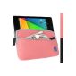 Pink iGadgitz Neoprene Cover Case with front pocket Case Cover for New Google Nexus 7 Android Tablet 16GB HDD 32GB 4G LTE 2nd Generation Model 2013 (Released in August 2013) (Electronics)