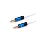 Sentivus Premium AUX jack cable 3.5mm plug to plug 0.5 m (accessories)