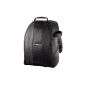 Hama Photo backpack for an SLR with lens and 4 additional lenses, flash and accessories, Ancona 170, Black (Accessories)