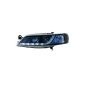 Headlights, DRL design, Opel Vectra B Bj.99-02, xenon-look lense, incl. Indicator, leveling control.  Leveling control, clear / black