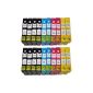 E129X_2_FR 20x Pack 20 Cartridges Compatible for Epson Stylus T1291 T1292 T1293 T1294 replace T1295 (Electronics)